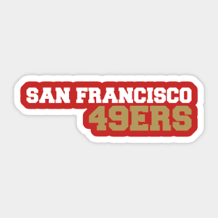 San Francisco 49ers Sticker